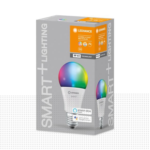 Лампа светодиодная SMART+ WiFi Classic Multicolour 75 9.5Вт/2700-6500К E27 LEDVANCE 4058075485457