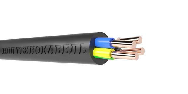 Кабель ВВГнг(А)-LSLTx 4х1.5 (N) 0.66кВ (м) Технокабель 00-00148402